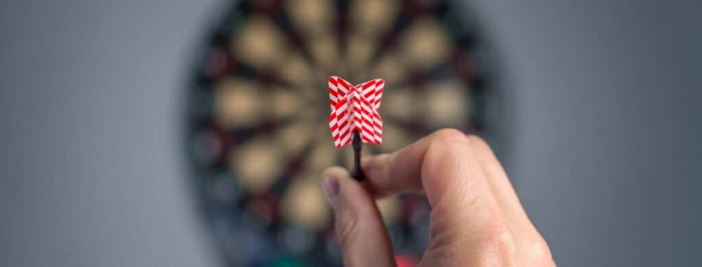 darts throwing technique