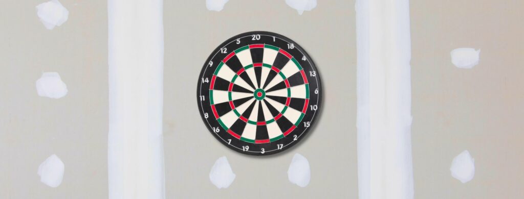 How to Hang a Dartboard on Drywall (1)