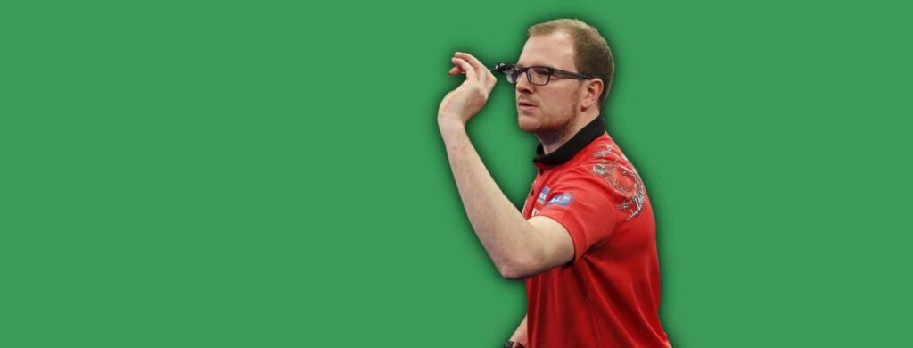 mark webster left handed darts player