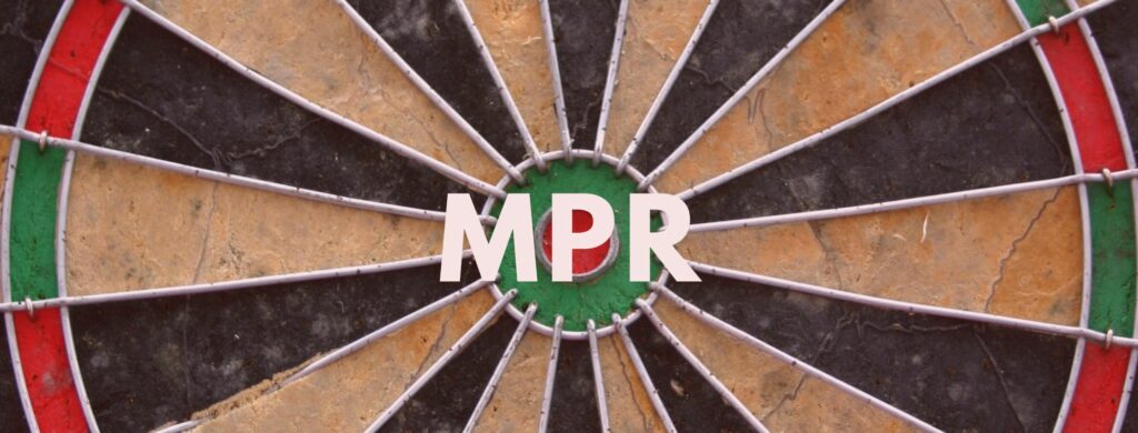 What Does MPR Mean In Darts 