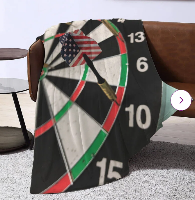 wayfair darts blanket